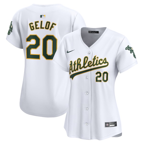 Zack Gelof Athletics Nike Women's Home Limited Player Jersey?ยจC White