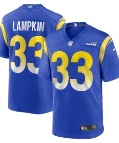 Cam Lampkin Los Angeles Rams Nike Game Jersey -  Royal