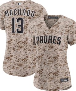 Manny Machado San Diego Padres Nike Women's USMC Alternate Replica Player Jersey - Camo