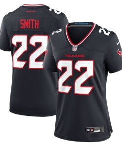 Jaylin Smith Houston Texans Nike Women's Team Game Jersey -  Navy
