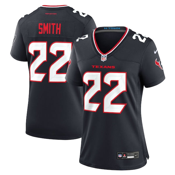 Jaylin Smith Houston Texans Nike Women's Team Game Jersey - Navy