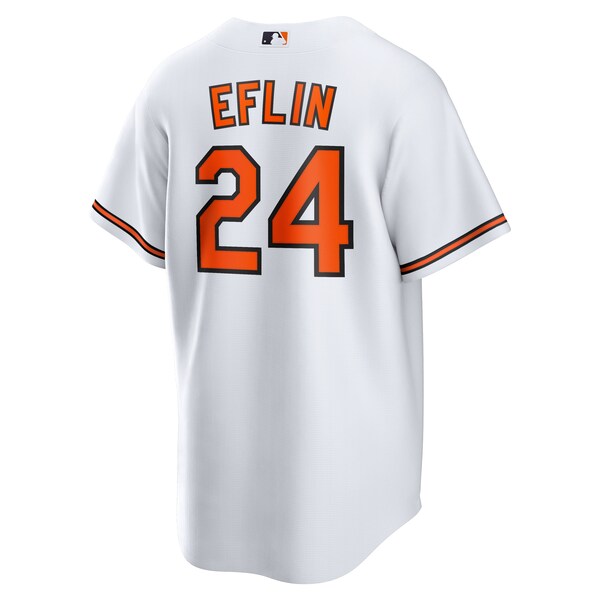 Zach Eflin Baltimore Orioles Nike Home Replica Jersey - White - Image 3