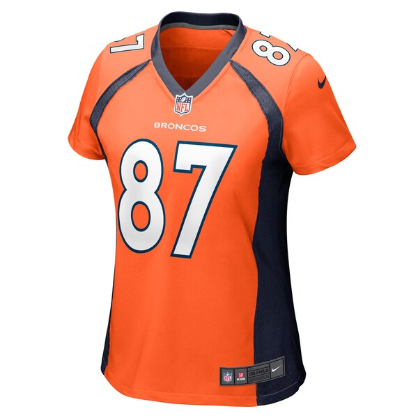 David Sills Denver Broncos Nike Women's Team Game Jersey - Orange - Image 2