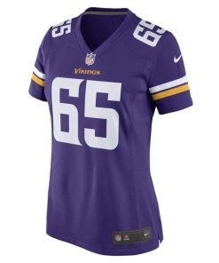 Alternative view of Austin Schlottmann Minnesota Vikings Nike Women's Game Player Jersey - Purple