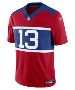 Alternative view of Jalin Hyatt New York Giants Nike Alternate Vapor F.U.S.E. Limited Jersey - Century Red