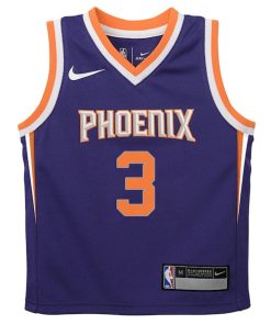 Alternative view of Chris Paul Phoenix Suns Nike Preschool 2021/22 Replica Jersey - Icon Edition - Purple