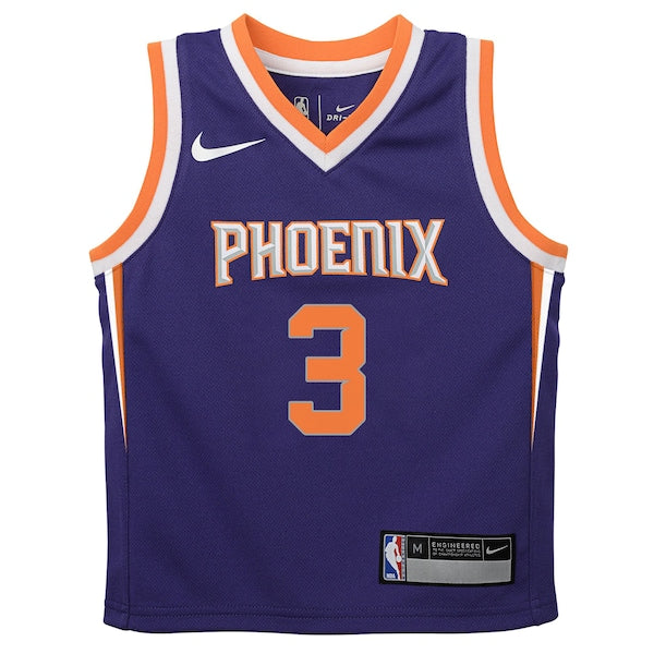 Chris Paul Phoenix Suns Nike Preschool 2021/22 Replica Jersey - Icon Edition - Purple - Image 2
