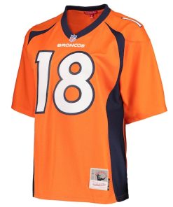 Alternative view of Peyton Manning Denver Broncos Women's Legacy Replica Player Jersey - Orange