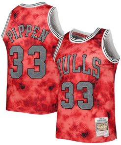 Scottie Pippen Chicago Bulls 1997/98 Galaxy Swingman Jersey - Red