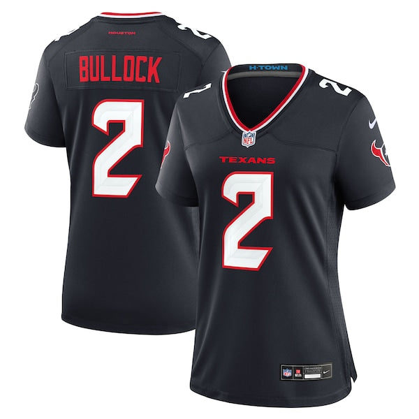 Calen Bullock Houston Texans Nike Women's Team Game Jersey - Navy