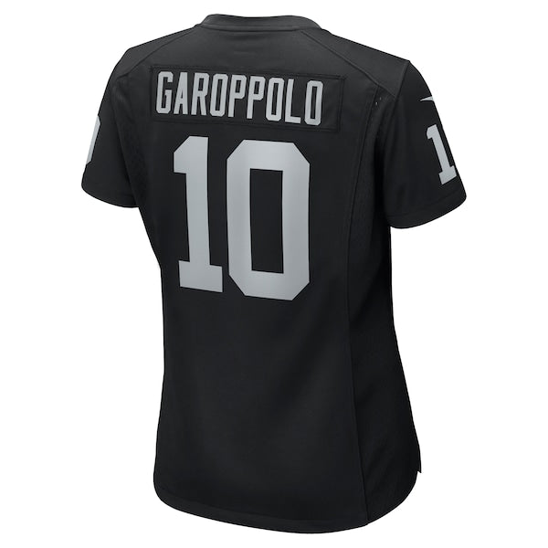 Jimmy Garoppolo Las Vegas Raiders Nike Women's Player Jersey - Black - Image 3