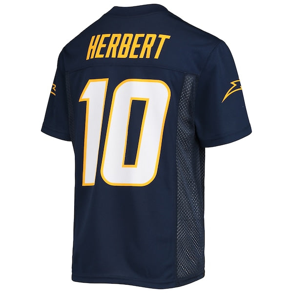 Justin Herbert Los Angeles Chargers Youth Replica Player Jersey - Navy - Image 3
