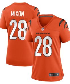 Joe Mixon Cincinnati Bengals Nike Women's Game Jersey - Orange/Black