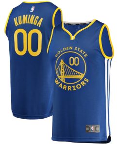 Jonathan Kuminga Golden State Warriors  2021 NBA Draft First Round Pick Fast Break Replica Jersey Royal - Icon Edition