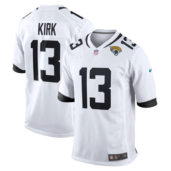 Christian Kirk Jacksonville Jaguars Nike Game Jersey - White/Teal - Image 2