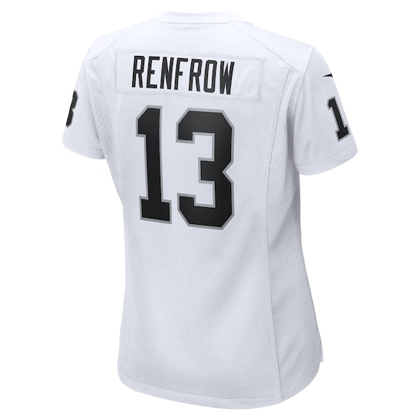 Hunter Renfrow Las Vegas Raiders Nike Women's Game Player Jersey - White - Image 3