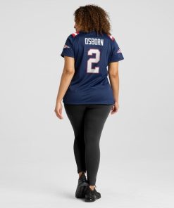 Alternative view of K.J. Osborn New England Patriots Nike Women's  Game Jersey -  Navy