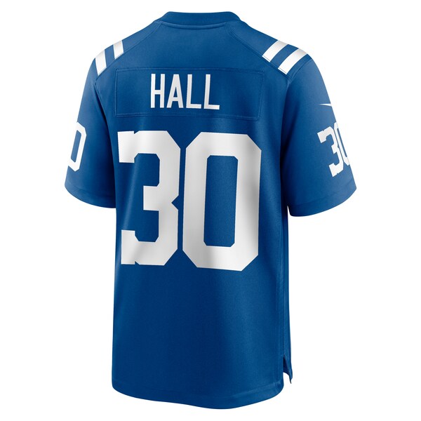 Darren Hall Indianapolis Colts Nike Team Game Jersey - Royal - Image 3