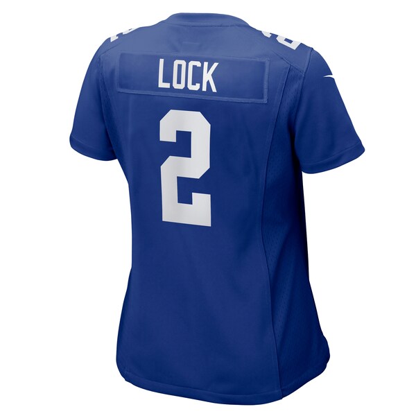 Drew Lock New York Giants Nike Women's Game Jersey - Royal - Image 4