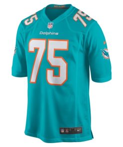 Alternative view of Jack Driscoll Miami Dolphins Nike Team Game Jersey -  Aqua