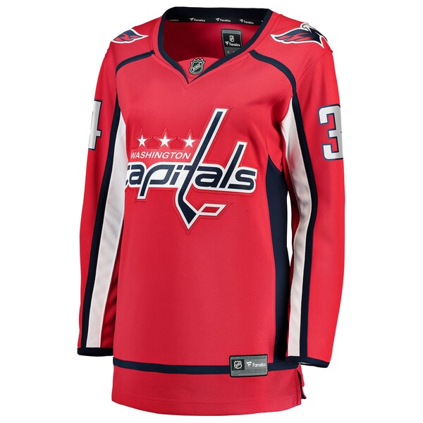 Justin Sourdif Washington Capitals Women's Home Breakaway Jersey - Red - Image 2