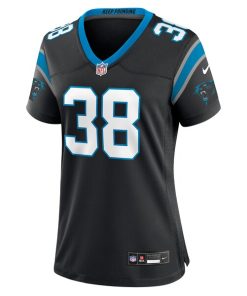 Alternative view of Amar¨¦ Barno Carolina Panthers Nike Women's  Game Jersey -  Black