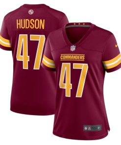 Khaleke Hudson Washington Commanders Nike Women's  Game Jersey -  Burgundy