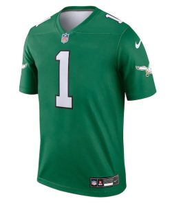 Alternative view of Jalen Hurts Philadelphia Eagles Nike Alternate Legend Player Jersey - Kelly Green
