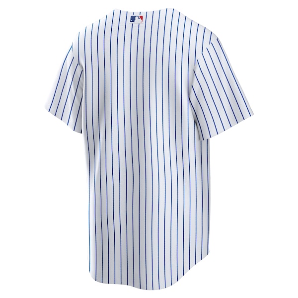 Chicago Cubs Nike Home Blank Replica Jersey - White - Image 3