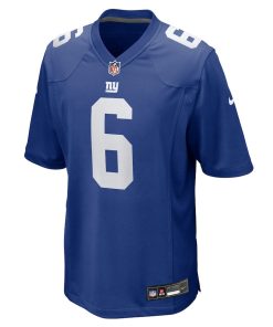 Alternative view of Youth Jaxson Dart New York Giants Nike 2025 NFL Draft First Round Pick  Game Jersey - Royal