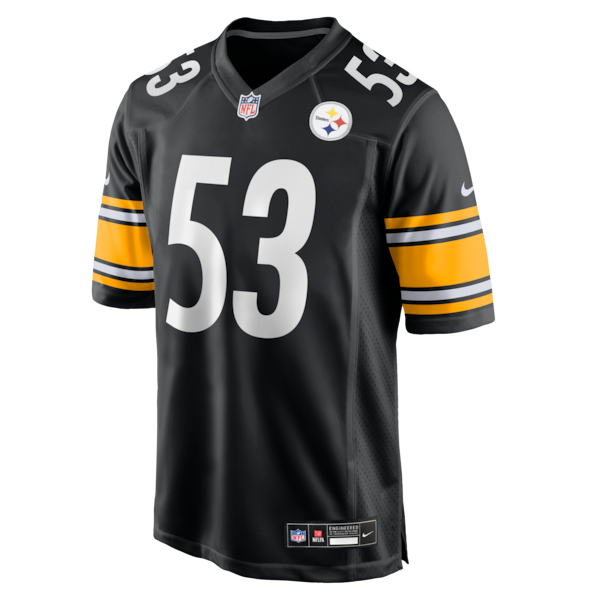 JaWhaun Bentley Pittsburgh Steelers Nike Team Game Jersey - Black - Image 2