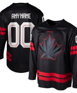 Hockey Canada 2026 Custom Replica Jersey - Black
