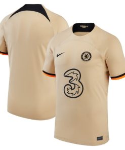 Chelsea Nike Youth 2022/23 Third Replica Jersey - Gold