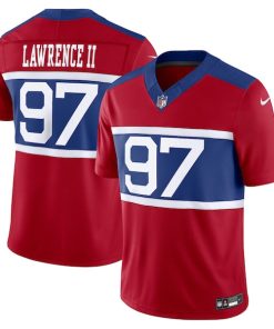 Dexter Lawrence II New York Giants Nike Alternate Vapor F.U.S.E. Limited Jersey - Century Red