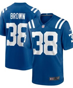 Tony Brown Indianapolis Colts Nike Player Game Jersey - Royal
