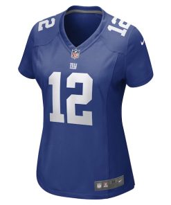 Alternative view of Davis Webb New York Giants Nike Women's Game Player Jersey - Royal