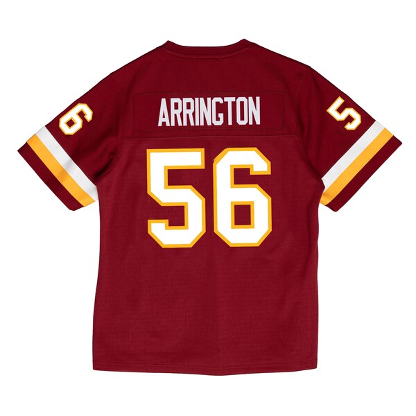 LaVar Arrington Washington Commanders 2001 Legacy Throwback Replica Jersey - Burgundy - Image 3