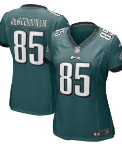 Albert Okwuegbunam Philadelphia Eagles Nike Women's Team Game Jersey - Midnight Green