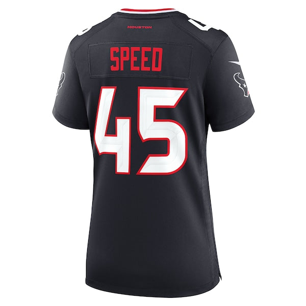 E.J. Speed Houston Texans Nike Women's Team Game Jersey - Navy - Image 4