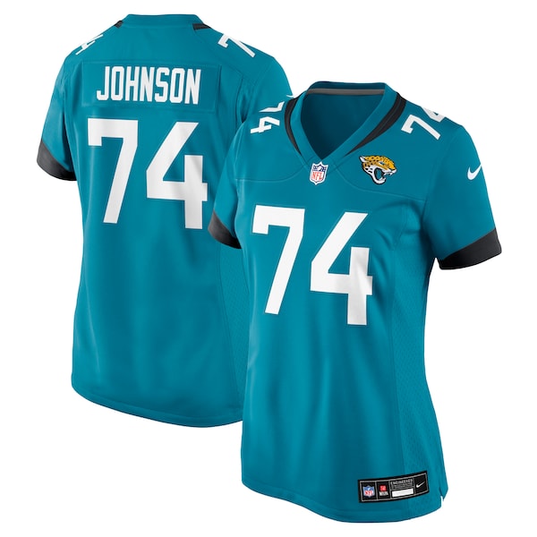Fred Johnson Jacksonville Jaguars Nike Women's Team Game Jersey - Teal