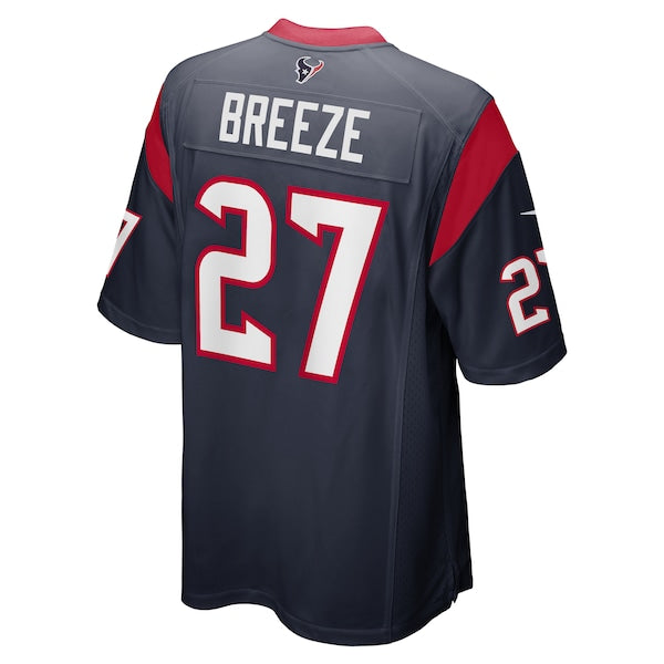 Brady Breeze Houston Texans Nike Team Game Jersey - Navy - Image 3