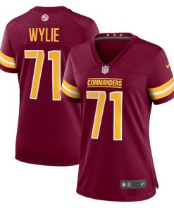 Andrew Wylie Washington Commanders Nike Women's Game Player Jersey - Burgundy