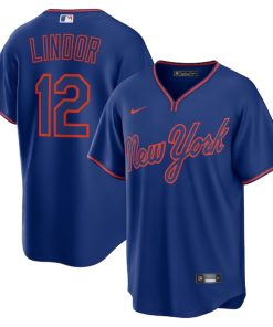 Francisco Lindor New York Mets Nike Alternate Replica Player Jersey - Royal
