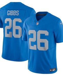 Jahmyr Gibbs Detroit Lions Nike Vapor F.U.S.E. Alternate Limited Jersey - Blue