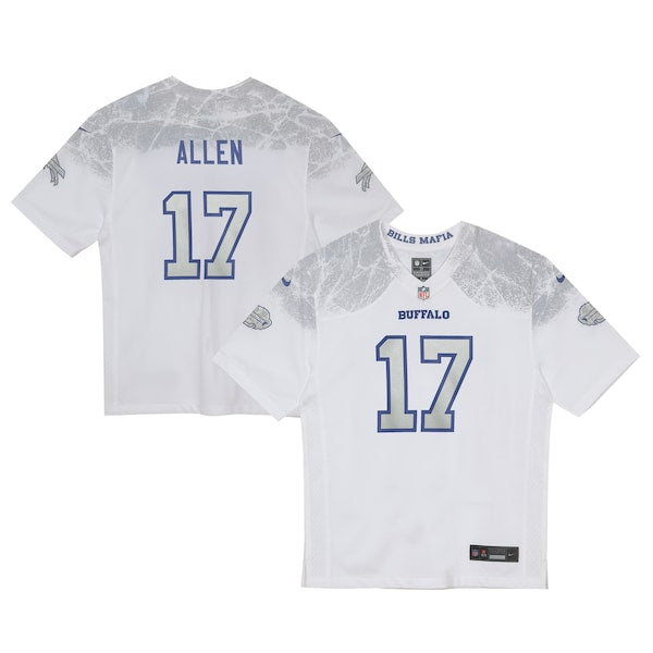 Josh Allen Buffalo Bills Nike Preschool 2025 Rivalries Collection Game Jersey - White