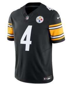 Alternative view of DK Metcalf Pittsburgh Steelers Nike Team Vapor F.U.S.E. Limited Jersey - Black