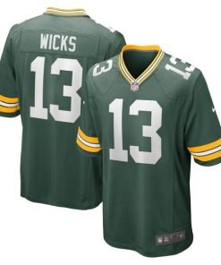 Dontayvion Wicks Green Bay Packers Nike  Game Jersey -  Green