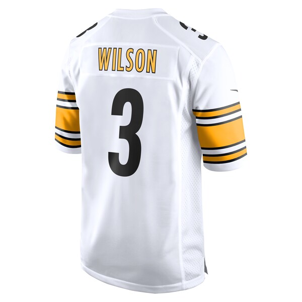 Russell Wilson Pittsburgh Steelers Nike White Game Jersey - White/Black - Image 4