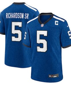 Anthony Richardson Sr. Indianapolis Colts Nike Alternate Indiana Nights Game Jersey - Royal/Blue/White
