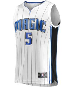 Alternative view of Paolo Banchero Orlando Magic  Fast Break Association Jersey - White